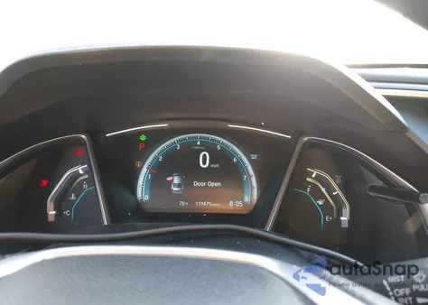 2017 Honda Civic Ex z USA, uszkodzony, nr VIN 2HGFC2F77HH576310